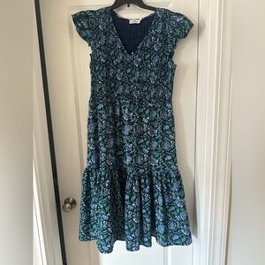 Vineyard Vines Navy Floral Dress